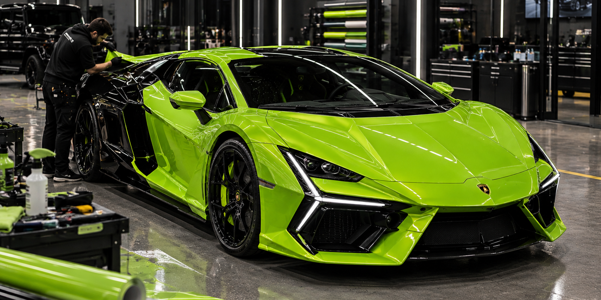 Professional PPF and vehicle wrapping studio